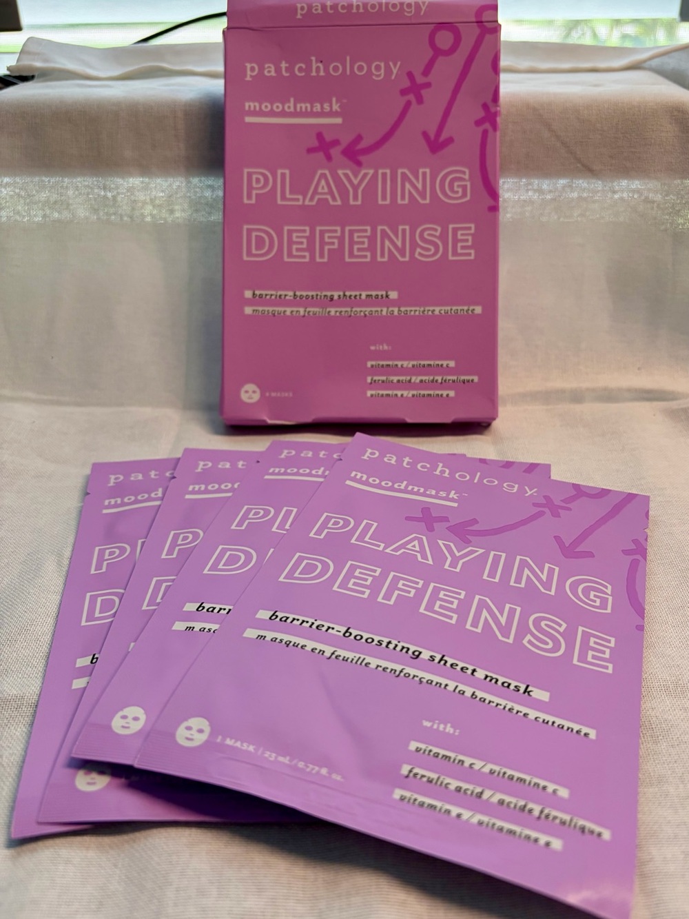 Patchology Playing Defense Moodmask - Barrier-Boosting Sheet Mask